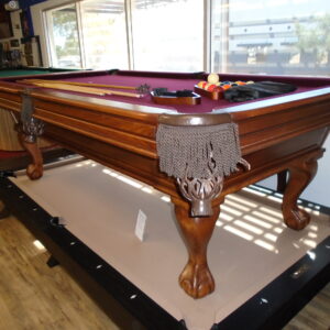 8' Beach Gus Adams Pool Table w/drawer